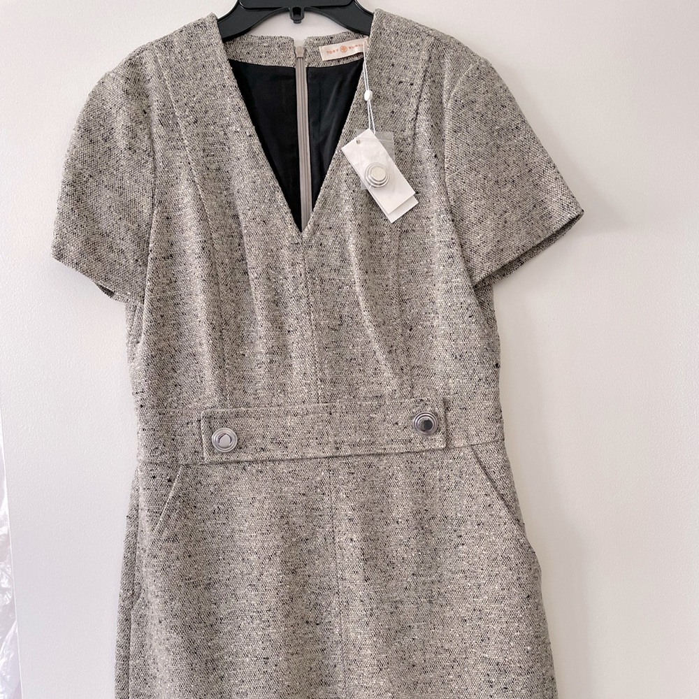 Tory Burch Priscilla Dress. NWT. Size 6. Wool.
